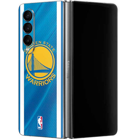 NBA Golden State Warriors Jersey Galaxy Z Fold4 5G Skin